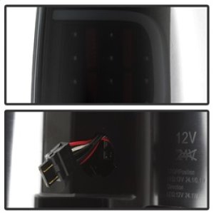 Ford F-150 Tail Lights - SPYDER - xTune LED - Black Smoke - `09-`14