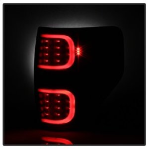 Ford F-150 Tail Lights - SPYDER - xTune LED - Black Smoke - `09-`14