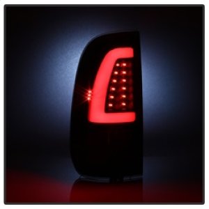 Ford F-150 Tail Lights - SPYDER - xTune, LED, Light Bar - Black Smoke - `97-`03