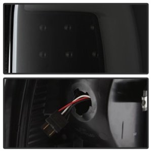 Dodge Ram Tail Light Set - SPYDER - Light Bar LED - Black Smoke - `94-`01