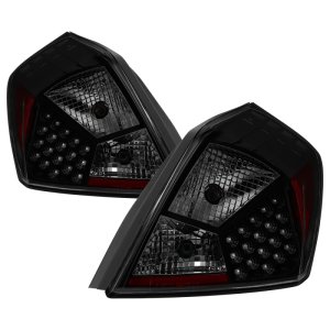 Nissan Altima Tail Lights - SPYDER - xTune LED - Black Smoked - `07-`12