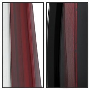 GMC Yukon Tail Lights - SPYDER - xTune LED (Escalade Style) - Black - `15-`17