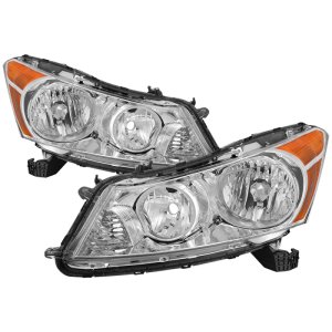Honda Accord Headlights - SPYDER - OEM Style - Chrome - `00-`12 Honda Accord Headlights - SPYDER - OEM Style - Chrome - `00-`12