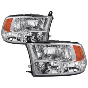 Dodge Ram Headlights - SPYDER - OEM Style - Chrome - `09-`17