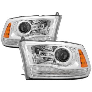 Dodge Ram Headlights - SPYDER - xTune OEM Style - Chrome - `13-`17