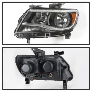 Chevrolet Colorado Headlights - Driver Side - SPYDER - xTune, OEM, Halogen Models Only - `15-`17 Chevrolet Colorado Headlights - Driver Side - SPYDER - xTune, OEM, Halogen Models Only - `15-`17