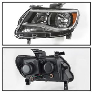 Chevrolet Colorado Headlights - Driver Side - SPYDER - xTune, OEM, Halogen Models Only - `15-`17 Chevrolet Colorado Headlights - Driver Side - SPYDER - xTune, OEM, Halogen Models Only - `15-`17