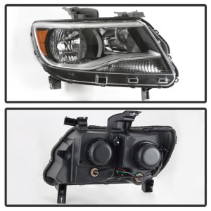 Chevrolet Colorado Headlight - Passenger Side - SPYDER - xTune, OEM, Halogen Models Only - `15-`17