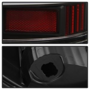 Dodge Ram 1500 Tail Lights - SPYDER - xTune LED - Black - `13-`18