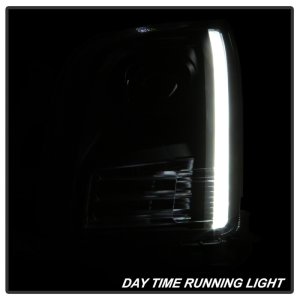 Ford Fusion Headlights - SPYDER - xTune Light Bar DRL Projector - Black - `06-`09 Ford Fusion Headlights - SPYDER - xTune Light Bar DRL Projector - Black - `06-`09