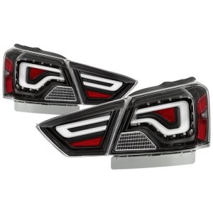 Chevrolet Impala Tail Lights - SPYDER - xTune LED - Black - `14-`18 Chevrolet Impala Tail Lights - SPYDER - xTune LED - Black - `14-`18