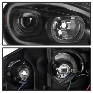 Chevrolet Impala Headlights - SPYDER - LED Light Bar - Black - `06-`13