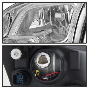 Ford Fusion Headlights - SPYDER - OEM Style - Chrome - `06-`09