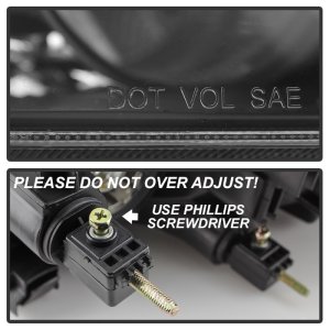 Toyota RAV4 Headlights - SPYDER - OEM Style - Black - `06-`08