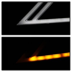 Chevrolet Impala Headlights - SPYDER - DRL Light Bar Projector - Black Smoke - `14-`18 Chevrolet Impala Headlights - SPYDER - DRL Light Bar Projector - Black Smoke - `14-`18