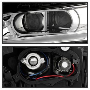 Chevrolet Impala Headlights - SPYDER - DRL Light Bar Projector - Chrome - `14-`18