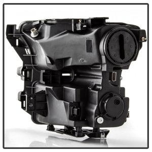 Ford F-150 Headlights - SPYDER - xTune DRL LED Light Bar Projector - Black - `15-`17