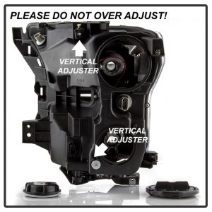 Ford F-150 Headlights - SPYDER - xTune DRL LED Light Bar Projector - Black - `15-`17