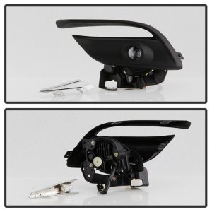 Mazda 3 Fog Lights - SPYDER - LED w/Switch - Clear - `17-`18