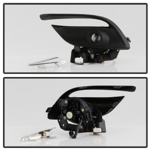 Mazda 3 Fog Lights - SPYDER - LED w/Switch - Clear - `17-`18