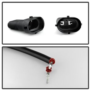 Ford Mustang Fog Lights - SPYDER - LED, w/o Switch - `07-`09