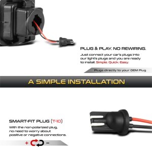 Ford F150 License Plate Bulb Assembly - SPYDER - XTune LED 5500K - White - `05-`18