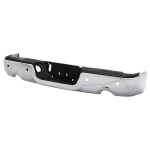 Dodge Ram 1500 Bumper - Rear - SPYDER - OEM Style Steel - Chrome - `09-`18 Dodge Ram 1500 Bumper - Rear - SPYDER - OEM Style Steel - Chrome - `09-`18