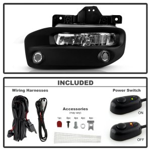 Dodge Ram 2500 Fog Lights - SPYDER - OEM Full LED + Universal Switch - `19-`22