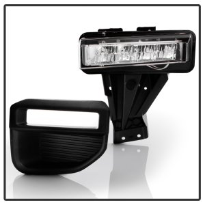 Ford F350 Super Duty Fog Lights - SPYDER - OEM Full LED w/ Switch - Clear - `20-`22 Ford F350 Super Duty Fog Lights - SPYDER - OEM Full LED w/ Switch - Clear - `20-`22