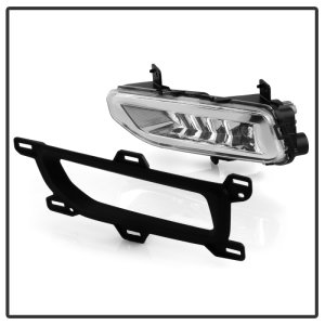 Nissan Titan Fog Lights - SPYDER - OEM Style w/Switch - Clear - `20-`22