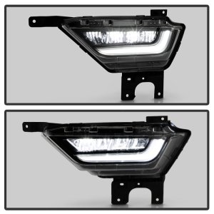 Ford F150 Fog Lights - Front - SPYDER - Full LED w/ Switch - `21-`23