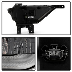 Ford F150 Fog Lights - SPYDER - OEM Style Full LED w/ Turn Signal - `21-`23