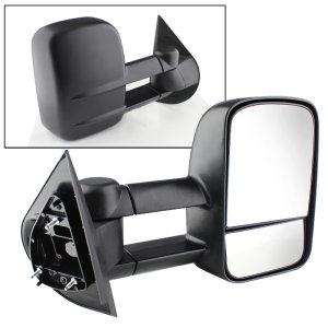 Chevrolet Silverado Side Mirror - Right - SPYDER - xTune Manual Extendable, Manual Adjust - `07-`12
