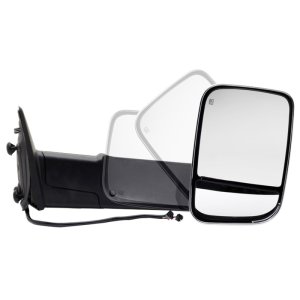 Ram 1500 Side Mirror - Right - SPYDER - Manual Extendable + Power Heated/Adjustable + LED Turn Signal + Chrome Housing - Chrome - `11-`12 Ram 1500 Side Mirror - Right - SPYDER - Manual Extendable + Power Heated/Adjustable + LED Turn Signal + Chrome Housing - Chrome - `11-`12