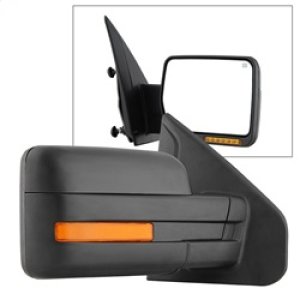 Ford F-150 Side Mirror - Right - SPYDER - xTune Power Heated Amber LED Signal OE - Amber - `07-`14