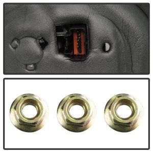 Ford F-150 Side Mirror - Left - SPYDER - Power Heated + Amber LED Signal + Telescoping - Amber - `07-`14