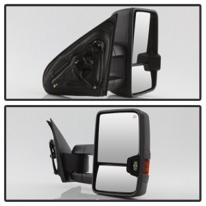 Chevrolet Silverado Side Mirrors - Left And Right - SPYDER - G2 Power Heated Amber LED Signal Telescoping - `14-`16 Chevrolet Silverado Side Mirrors - Left And Right - SPYDER - G2 Power Heated Amber LED Signal Telescoping - `14-`16