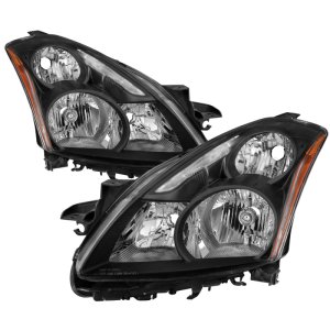 Nissan Altima Headlights - SPYDER - OE Style - Black - `10-`12