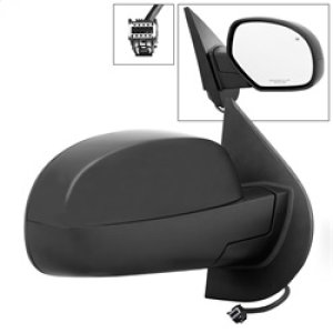 Chevrolet Silverado Side Mirror - Right - SPYDER - Power Heated - Shiny Black - `07-`14