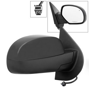 Chevrolet Silverado Side Mirror - Right - SPYDER - Power Heated - Shiny Black - `07-`14 Chevrolet Silverado Side Mirror - Right - SPYDER - Power Heated - Shiny Black - `07-`14