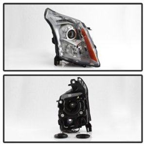 Cadillac SRX Headlight - Passenger Side - SPYDER - xTune Halogen - `10-`14