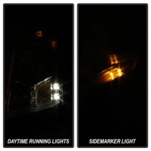 Cadillac SRX Headlight - Passenger Side - SPYDER - xTune Halogen - `10-`14