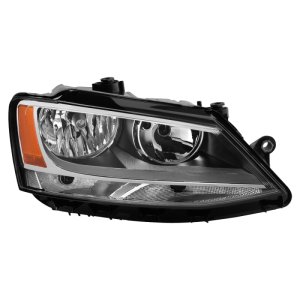 Volkswagen Jetta Headlights - Passenger Side - SPYDER - Halogen, OEM R HD-JH-VJ11-OE-R - `11-`14