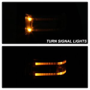 Ford F-150 Side Mirrors - SPYDER - Heated LED Telescoping - Clear - `15-`17 Ford F-150 Side Mirrors - SPYDER - Heated LED Telescoping - Clear - `15-`17