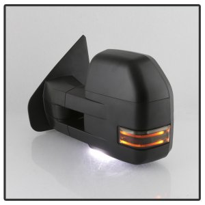 Ford F-150 Side Mirrors - SPYDER - Heated LED Telescoping - Smoke - `04-`14 Ford F-150 Side Mirrors - SPYDER - Heated LED Telescoping - Smoke - `04-`14