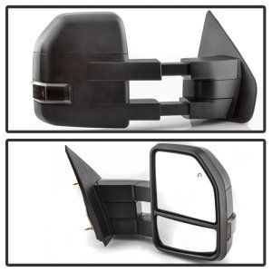 Ford F-150 Side Mirrors - SPYDER - Heated LED Telescoping - Smoke - `04-`14 Ford F-150 Side Mirrors - SPYDER - Heated LED Telescoping - Smoke - `04-`14