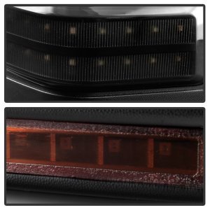 Ford Super Duty Side Mirrors - SPYDER - Telescoping Manual with LED - Smoke - `99-`07 Ford Super Duty Side Mirrors - SPYDER - Telescoping Manual with LED - Smoke - `99-`07