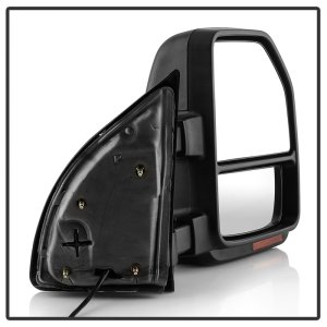 Ford Super Duty Side Mirrors - SPYDER - Telescoping Manual with LED - Smoke - `99-`07 Ford Super Duty Side Mirrors - SPYDER - Telescoping Manual with LED - Smoke - `99-`07
