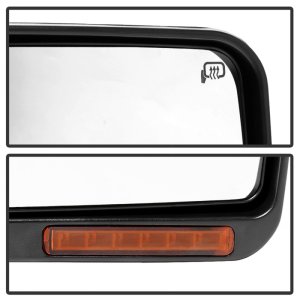 Ford F-150 Side Mirrors - SPYDER - Heated Amber Sequential LED Signal OEM Pwr - Amber - `04-`06 Ford F-150 Side Mirrors - SPYDER - Heated Amber Sequential LED Signal OEM Pwr - Amber - `04-`06