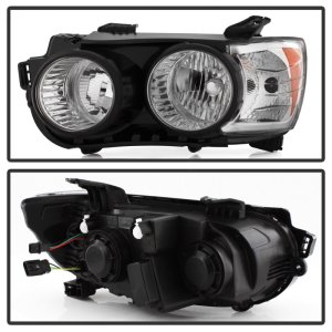 Chevrolet Sonic Headlight - Driver Side, Left - SPYDER - Halogen - Black - `12-`15